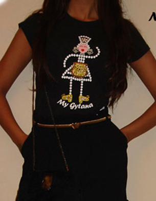 Camiseta Negra My Gytana