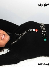Colgante- collar de Cristal